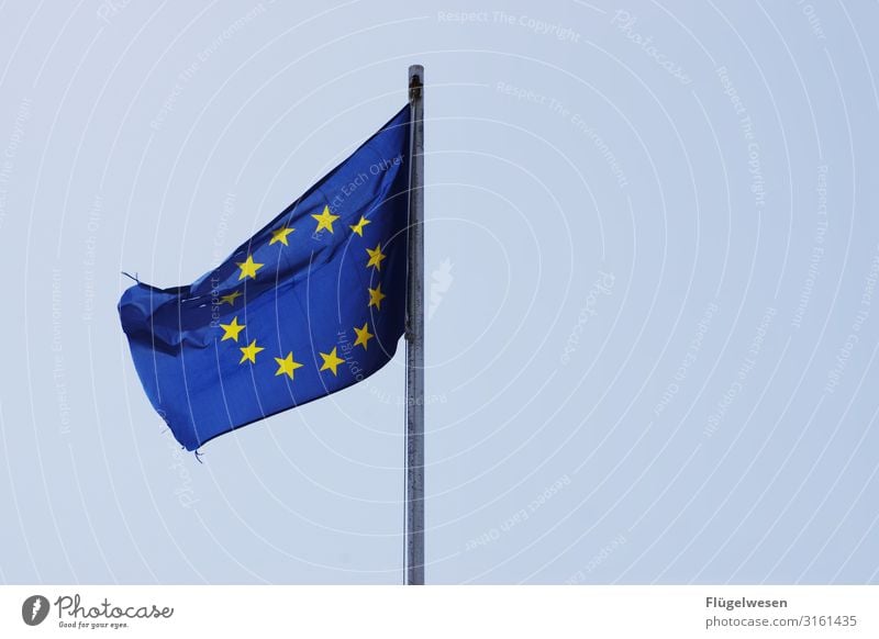 EU Europa Fahne Fahnenmast Europäer Europäische Union