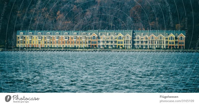 Hudson River Ferien & Urlaub & Reisen Reisefotografie Tourismus Ausflug Abenteuer Ferne Sightseeing Städtereise Sehenswürdigkeit Wahrzeichen Denkmal