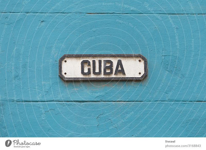 Kuba Straße, Alt-Havanna - Kuba Lifestyle Leben Ferien & Urlaub & Reisen Tourismus Ausflug Insel Haus Dekoration & Verzierung Kunst Stadt Hauptstadt bevölkert