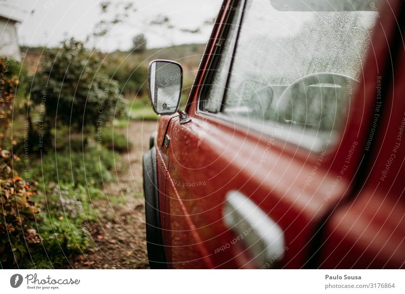 Auto-Außenspiegel Lada Niva - ein lizenzfreies Stock Foto von Photocase