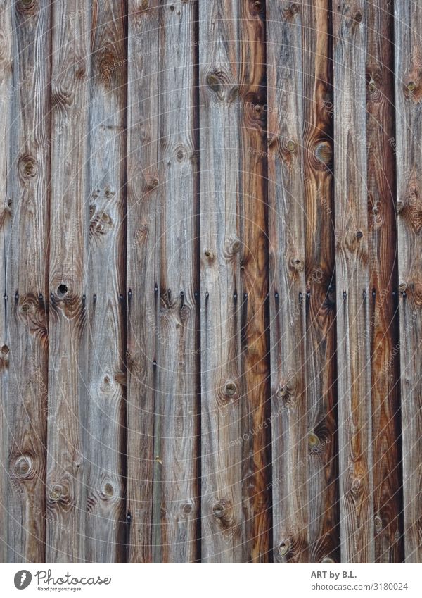 nicht nur ein Brett Landwirtschaft Forstwirtschaft Handwerk Hütte Bauwerk Fassade Schuppen Holz braun Farbfoto Gedeckte Farben Außenaufnahme Menschenleer