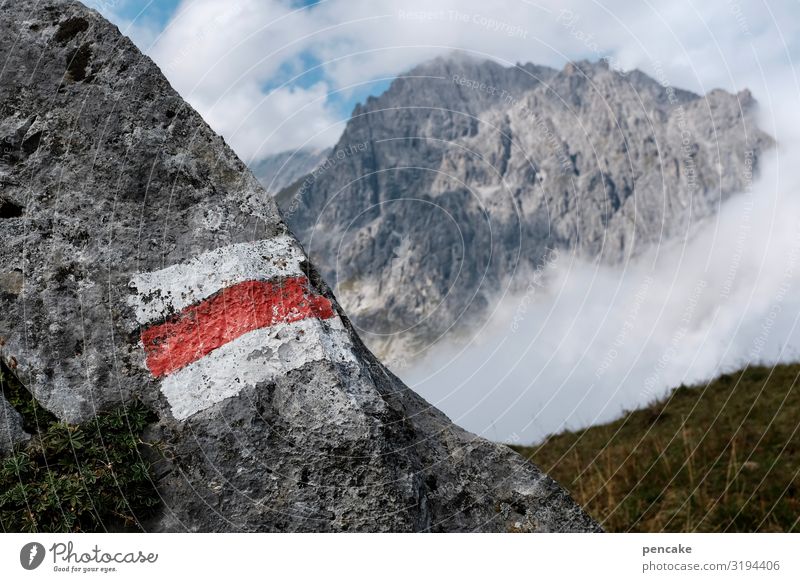 nachbarschaften | rübermachen wandern Alpen Dreiländereck grüne Grenze Europa Österreich Schweiz Berge Felsen klettern Schwierigkeitsgrade Steig Klettersteig