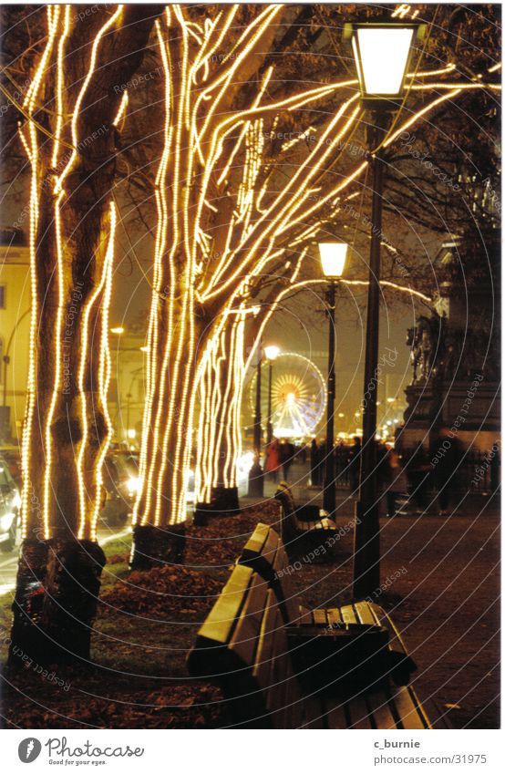 x-mas in Berlin Weihnachtsdekoration Riesenrad Baum Lampe Europa Weihnachten & Advent Licht