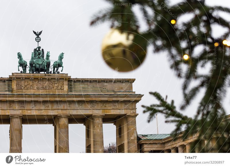 Berlin zur Weihnachszeit #1. Stadt Hauptstadt ästhetisch Weihnachten & Advent Weihnachtsbaum Weihnachtsmarkt Farbfoto Außenaufnahme