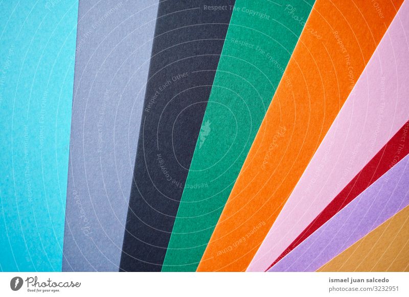 bunte Papierdekoration, mehrfarbiger Hintergrund Farbe abstrakt Hintergrund neutral Hintergrundbild Konsistenz Linie Muster Dekoration & Verzierung Design