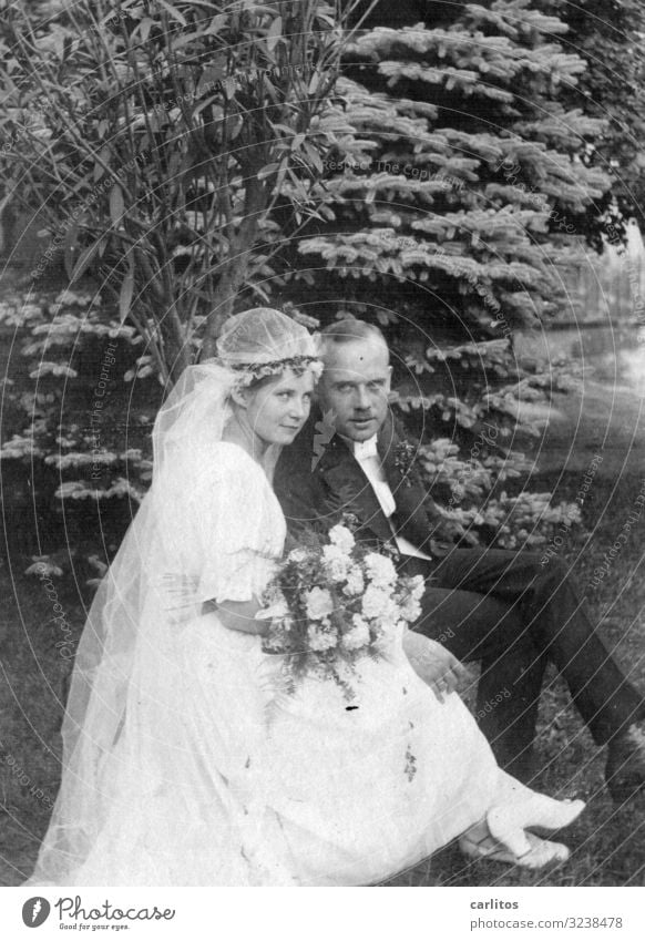 Bis dass der Tod ... Zwanziger Jahre Deutschland Weimarer Republik träumen Zukunft Erscheinung planen Hochzeit Heiratsantrag Familie & Verwandtschaft Liebe