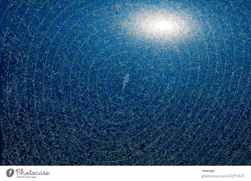 Galaxie Wissenschaften Raumfahrt Luft Himmel Sonne Metall blau Umweltverschmutzung Weltall Luftverschmutzung Partikel Farbfoto Außenaufnahme abstrakt