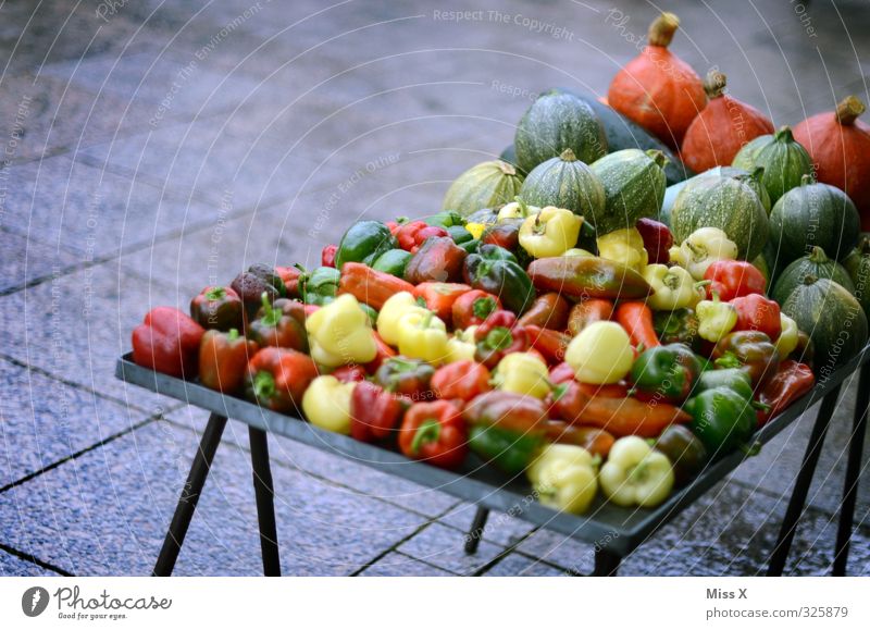 Bunt und gesund Lebensmittel Gemüse Ernährung Bioprodukte Vegetarische Ernährung Diät kaufen frisch Gesundheit lecker mehrfarbig Gesunde Ernährung Kürbis