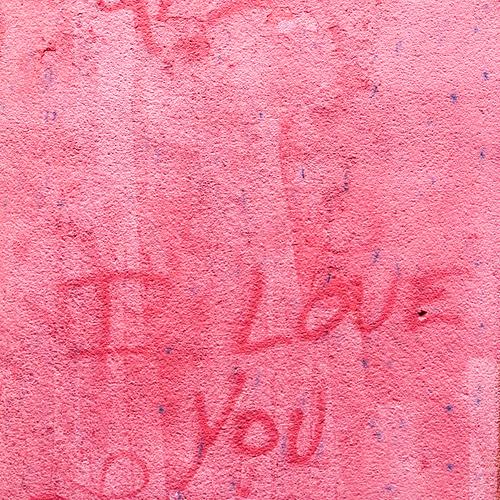 I Love you Mauer Wand Schriftzeichen Graffiti rot Liebe Liebeserklärung Farbfoto Außenaufnahme Nahaufnahme