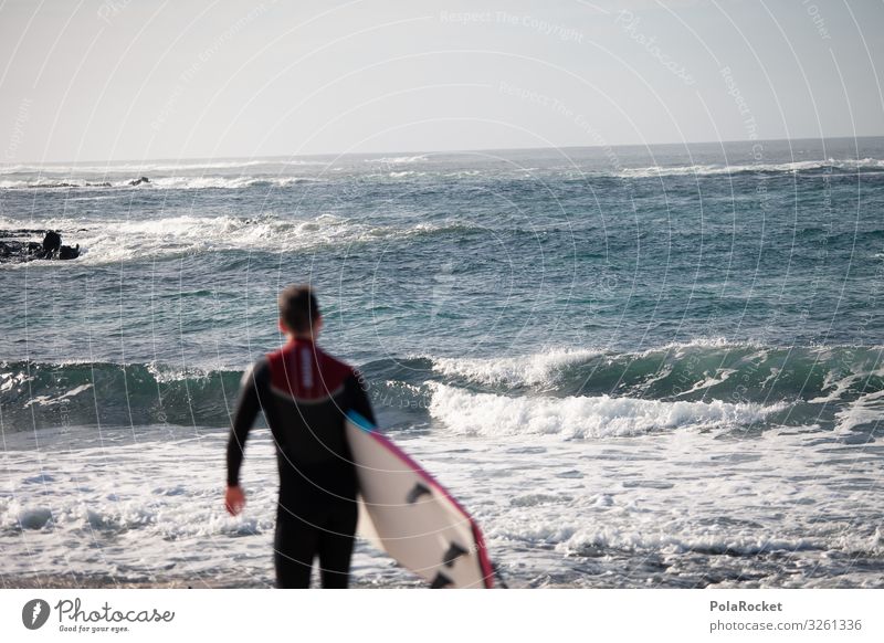 #AS# hinein Kunst ästhetisch Meer Surfen Surfer Surfbrett Surfschule Wellen Wellenform Urlaubsfoto Urlaubsstimmung Farbfoto Gedeckte Farben Außenaufnahme