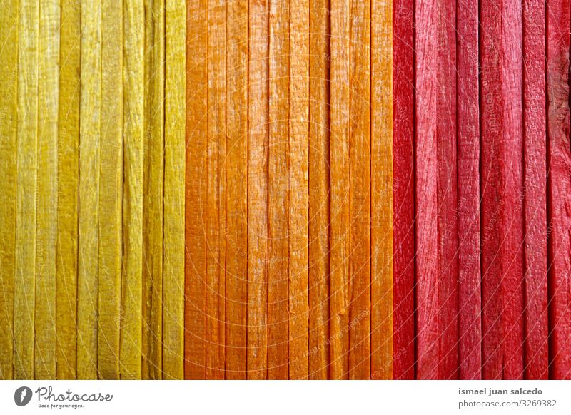 bunte Holzstöcke Dekoration, mehrfarbiger Hintergrund Stock Essstäbchen Farbe Dekoration & Verzierung verziert Konsistenz Hintergrundbild abstrakt