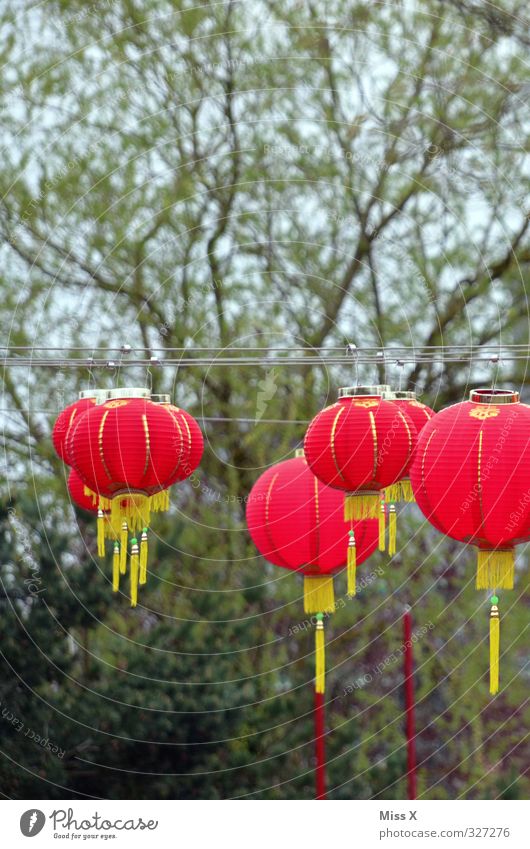 Chinese Garten Dekoration & Verzierung Party ausgehen Feste & Feiern leuchten China Restaurant Chinesisch Chinesisches Neujahrsfest Lampion Girlande Farbfoto
