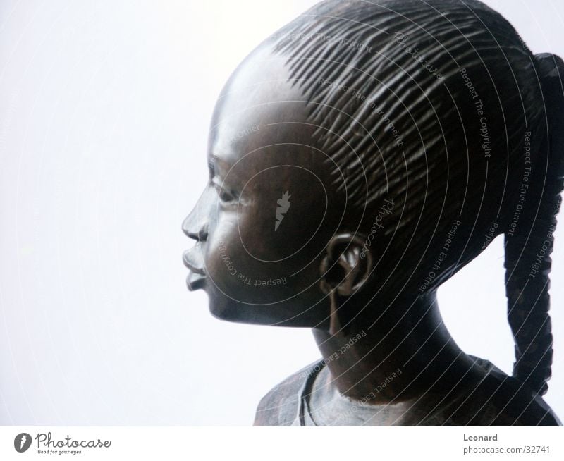 Ebenholzabbildung 3 Kunst Holz Bildhauerei Frau Mädchen Skulptur Gesicht Mensch Afrika Statue Holzmehl Handwerk africa woman girs sculpture black face