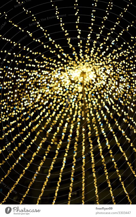Unscharfe Bokeh-Textur von der Weihnachtsbeleuchtung Reichtum Dekoration & Verzierung Tapete Feste & Feiern Kugel glänzend hell modern reich verschwommen