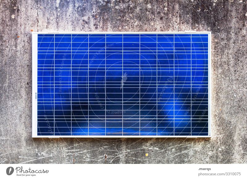 Solarzelle Strukturen & Formen Stromverbrauch Elektrizität Klimawandel Umwelt Sonnenenergie Erneuerbare Energie Energiewirtschaft High-Tech Zukunft Fortschritt