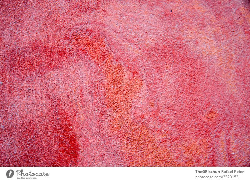 Mauer Kunst rosa rot Wand malen Strukturen & Formen Hintergrundbild Verlauf Farbverlauf Farbfoto Außenaufnahme Detailaufnahme Experiment Menschenleer