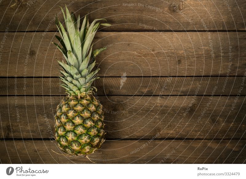 Ananas-Hintergrundmuster. Lebensmittel Frucht Dessert Ernährung Lifestyle Stil Design Gesundheit Gesunde Ernährung sportlich Fitness Wellness Häusliches Leben