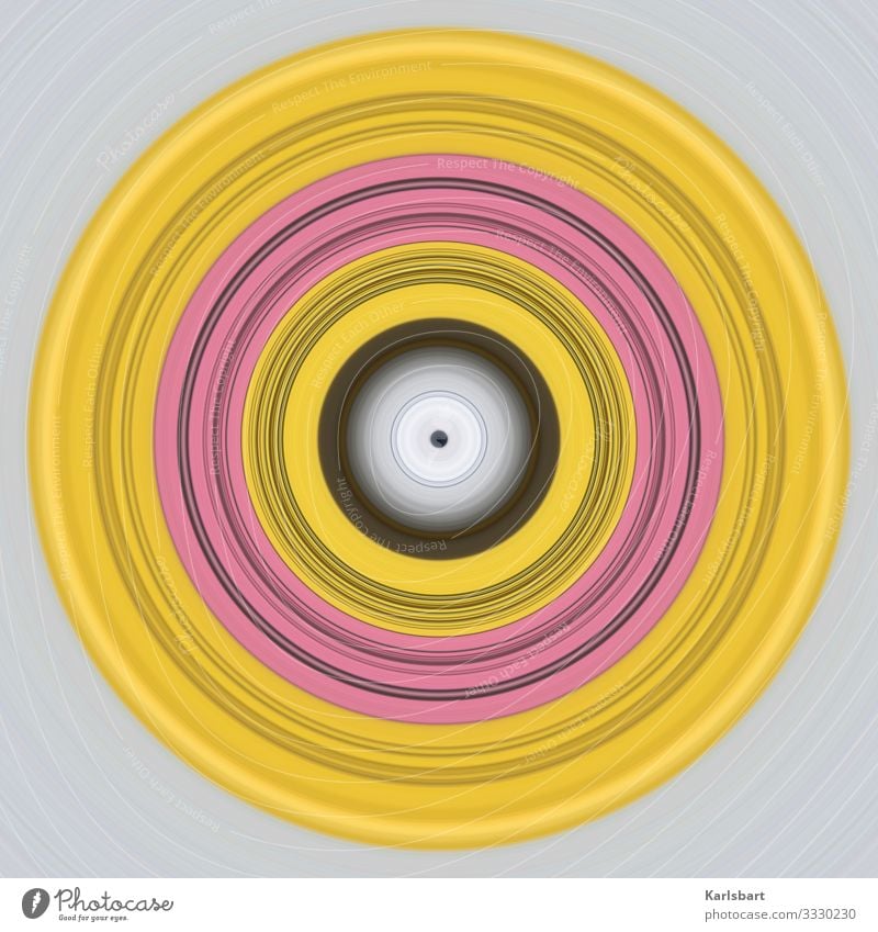 Das Zentrum Zirkel Kreis Podcast hypnotisch Unendlichkeit Mittelpunkt Netzwerk Kreativität komplex Farbe rund Perspektive Symmetrie Konzentration Yoga Idee