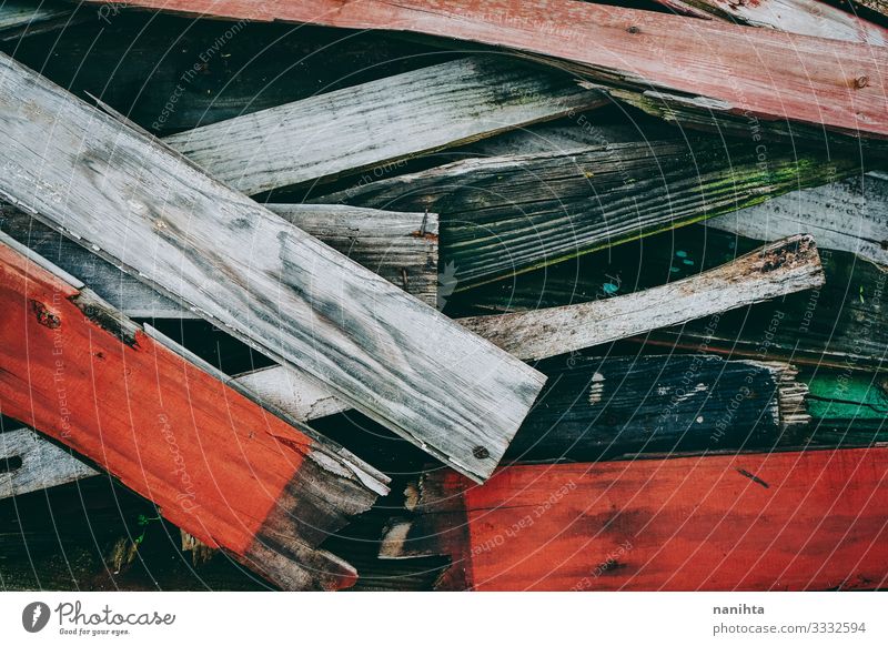 Alte und Grunge-Holztextur Tapete Rost alt verblüht authentisch Coolness retro trashig grau rot Farbe Konsistenz Oberfläche gebrochen altehrwürdig Filter