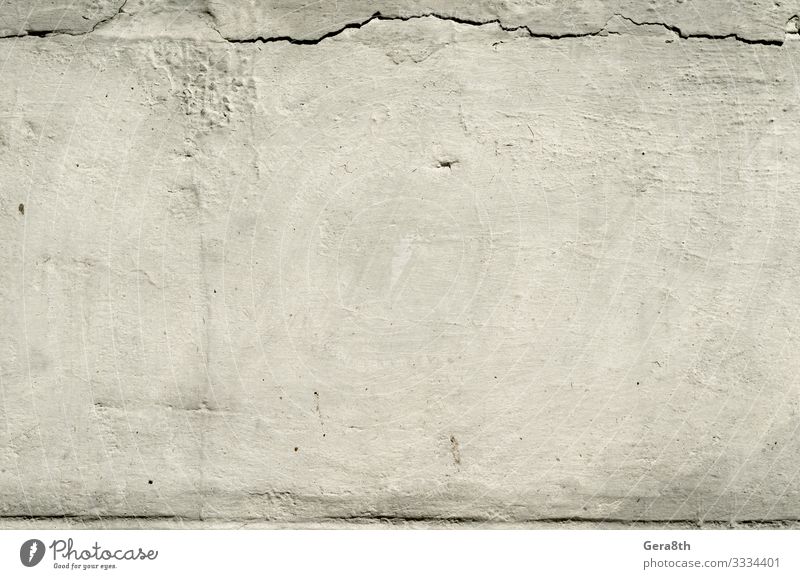 Textur alte Betonwand mit Putzresten mit Rissen Design Dekoration & Verzierung Tapete Architektur Stein dunkel grau schwarz weiß Hintergrund alte Betonmauer