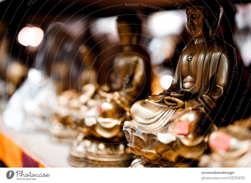Buddha Statue Glücksbringer glücklich Religion & Glaube