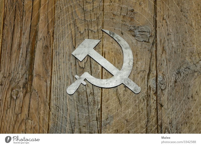 Sichel und Hammer Hintergrundbild Kommunismus Kommunist Vergangenheit Patriotismus retro sichel Zeichen Sozialismus Sowjetunion Symbole & Metaphern Gewerkschaft