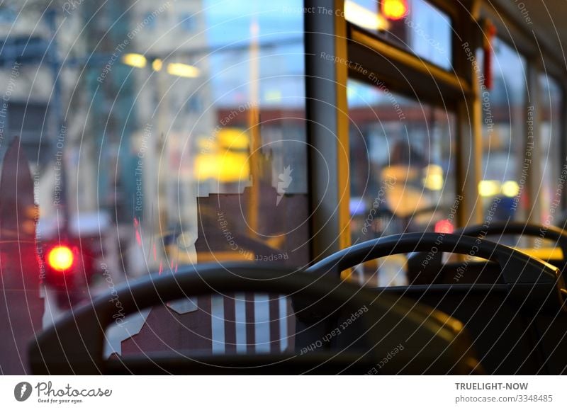 Berliner Stadtansicht Bus M48 im Oberdeck kaufen Freude sparen Freizeit & Hobby Ausflug Sightseeing Städtereise Busfahren Umwelt Klima Hauptstadt Stadtzentrum