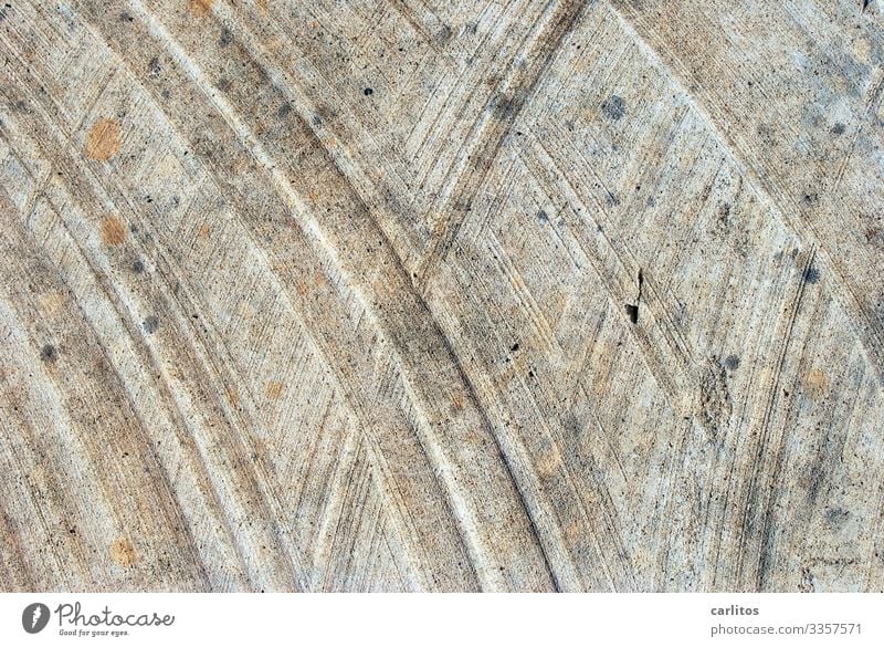 Linien 2 Kreis konzentrisch Muster Strukturen & Formen Hintergrundbild diagonal abstrakt Bogen Gotik Sandstein Sägespuren Schleifspuren