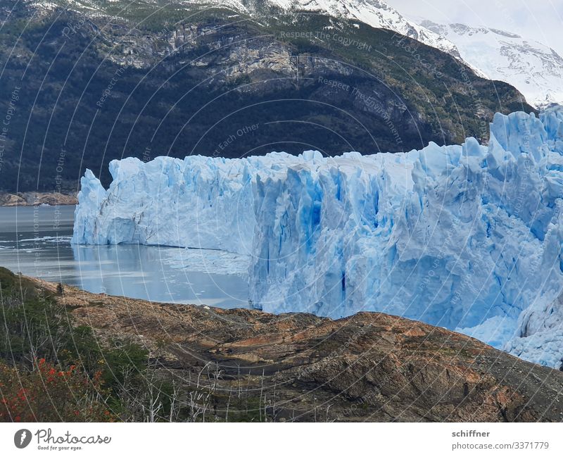 Argentinische | Eiszeit III Umwelt Natur Landschaft Klima Klimawandel Frost Schnee Felsen Berge u. Gebirge Schneebedeckte Gipfel Gletscher außergewöhnlich kalt