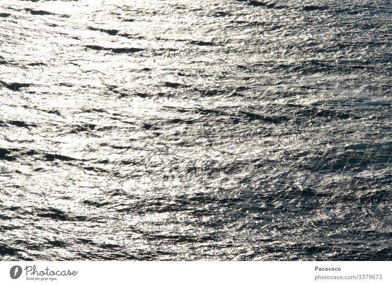 Silberwasser Erholung Wissenschaften Erneuerbare Energie Natur Landschaft Urelemente Wasser Schönes Wetter Wellen Meer Stimmung Farbfoto Außenaufnahme