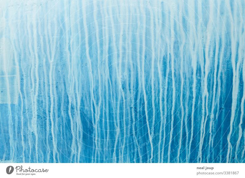 Blauer Hintergrund mit Wasserstruktur blau flüssig Strukturen & Formen Farben und Lacke Farbenwelt