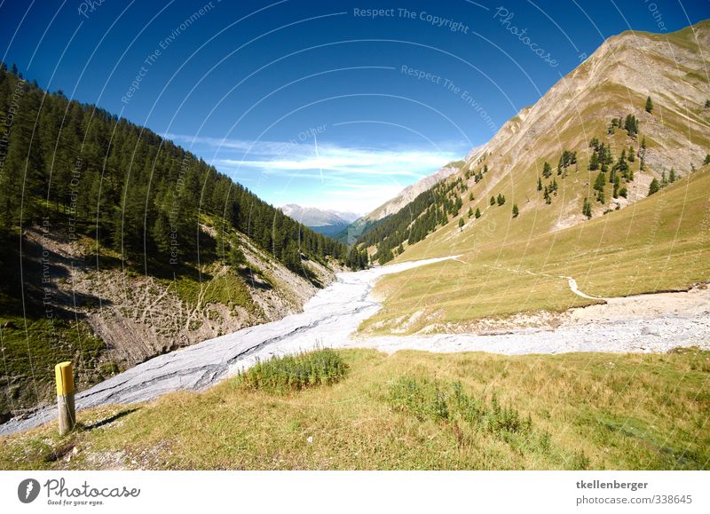 Nationalpark Umwelt Natur Landschaft Felsen Alpen Berge u. Gebirge Val Trupchun blau schweizer nationalpark Schweiz schweizer alpen Wiese wandern Naturliebe
