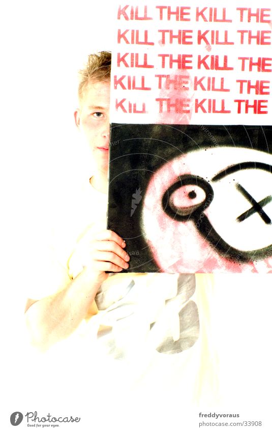 Bo Mann Sprühdose Kill the Kill Bild Farbe Graffiti