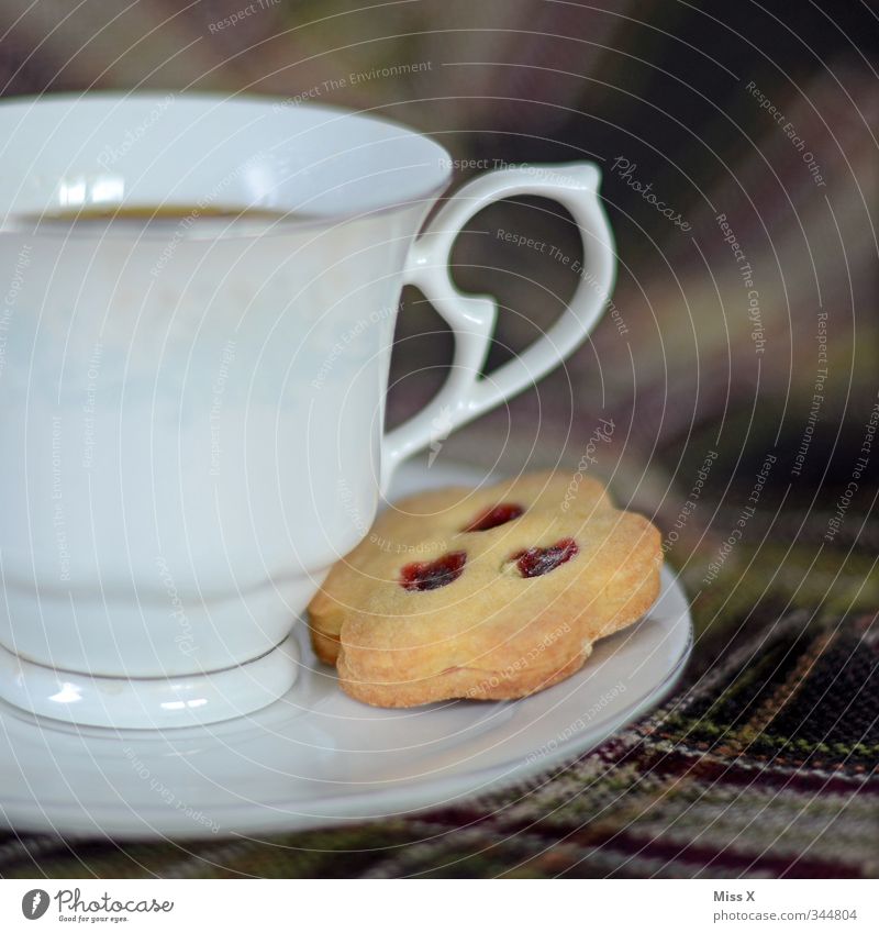 Keks* Lebensmittel Teigwaren Backwaren Ernährung Frühstück Kaffeetrinken Getränk Heißgetränk Weihnachten & Advent heiß lecker süß Kaffeetasse Plätzchen