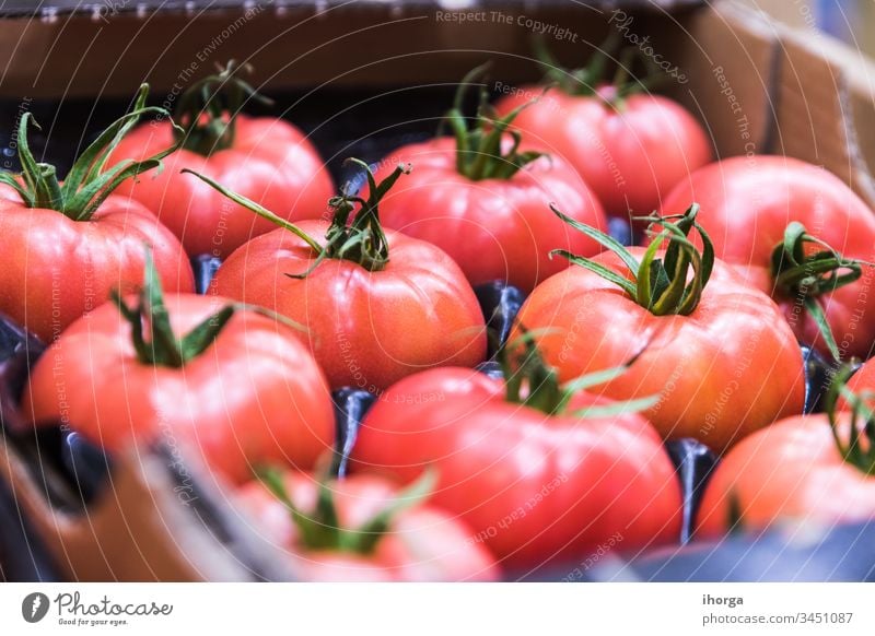 Ausstellung wunderbarer roter Tomaten Saft Ackerbau Hintergrund Getränk Nahaufnahme farbenfroh Konzept Essen zubereiten lecker Diät essen Lebensmittel frisch