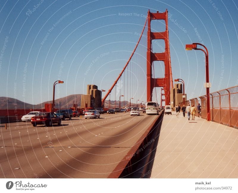 Golden Gate Bridge, San Francisco Hängebrücke Kalifornien Brücke USA Architektur