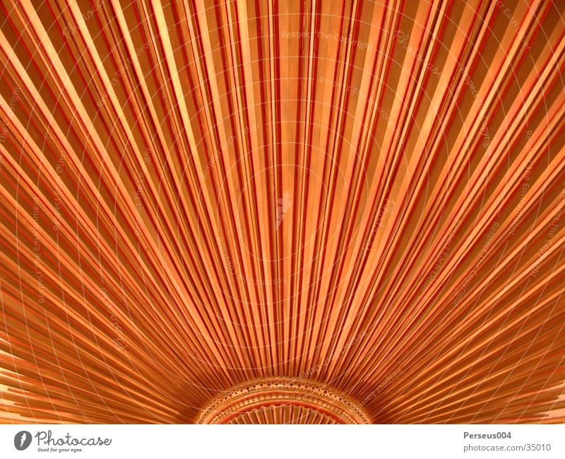 Stern rot gelb Strahlung Lampe Makroaufnahme Nahaufnahme Detailaufnahme Stern (Symbol) Sonne orange Decke