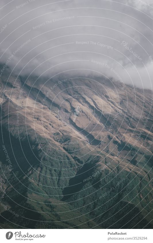 #As# BergGrau Berge u. Gebirge Berghang mount taranaki Neuseeland Neuseeland Landschaft Wolken Außenaufnahme Natur Gipfel Farbfoto Umwelt Himmel Menschenleer