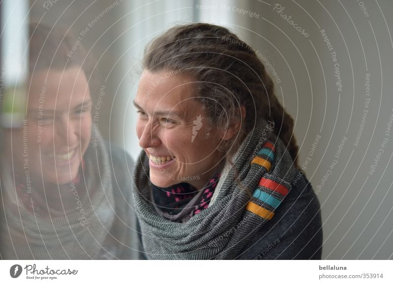 Rømø | Lebensfreude Mensch feminin Junge Frau Jugendliche Erwachsene Kopf Haare & Frisuren Gesicht Auge Ohr Nase Mund Lippen Zähne 1 30-45 Jahre Lächeln lachen