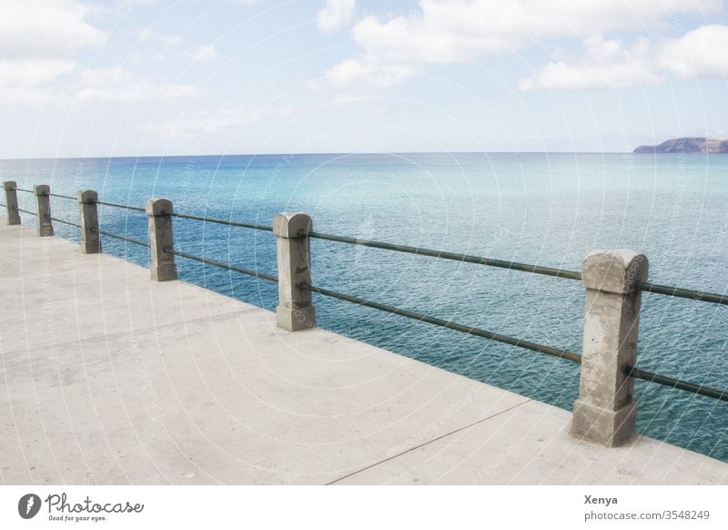 Porto Santo Meer Ferien & Urlaub & Reisen Küste Portugal Wasser blau Außenaufnahme Himmel Natur Menschenleer Farbfoto Landschaft Tag Atlantik Sommer Wolken