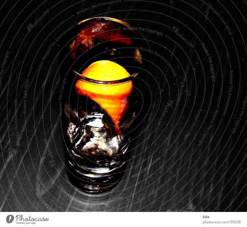 tequilla killer trinken Eiswürfel Alkohol Glas orange