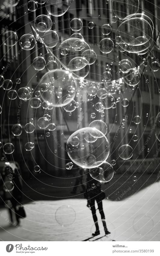 Der Seifenblasenmann viele Freude Seifenblasenwelt Freizeit & Hobby Spaß