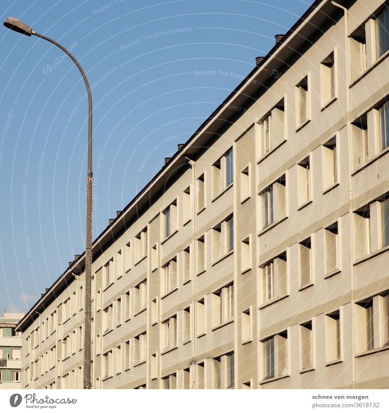 Beton zum Leben Architektur bauen Stadt Wohnung leben wohnen Fenster