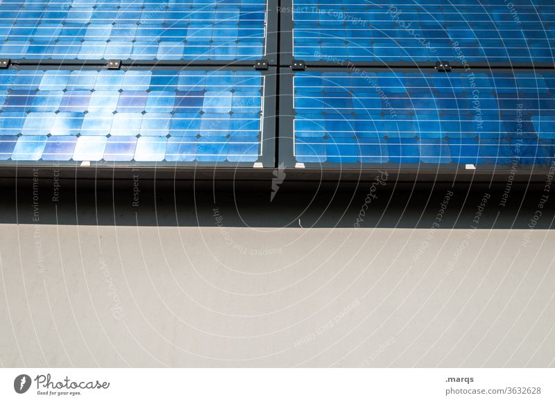 Sonnenenergie Wissenschaften Fortschritt Zukunft High-Tech Energiewirtschaft Erneuerbare Energie Solarzelle Strukturen & Formen Elektrizität Stromverbrauch