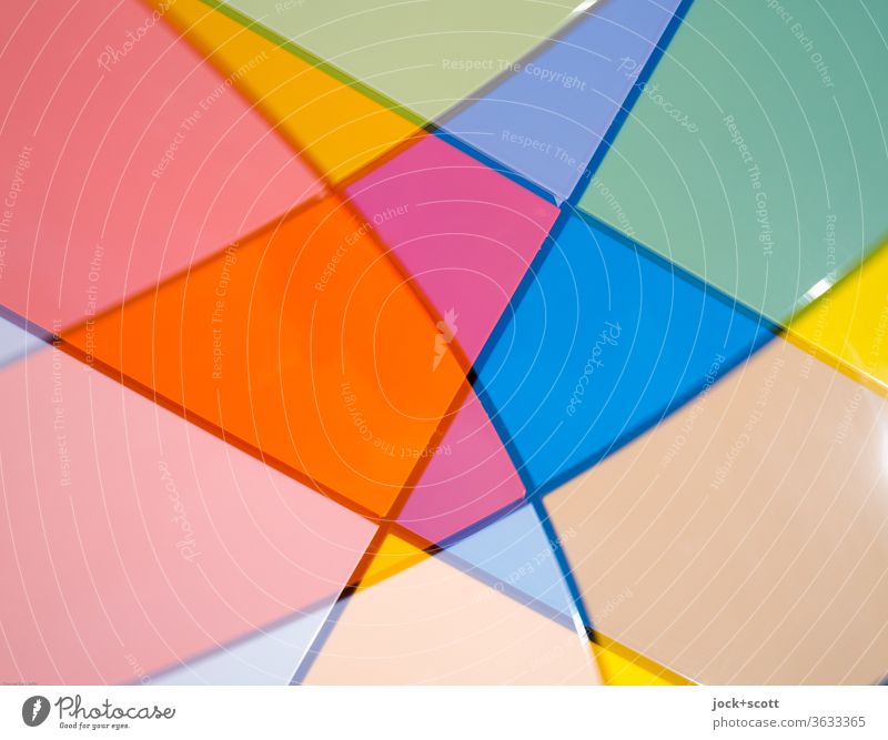 Formen, Farben mit Schwung abstrakt Strukturen & Formen Muster Illusion Farbenspiel Oberfläche Reaktionen u. Effekte Detailaufnahme Grafik u. Illustration