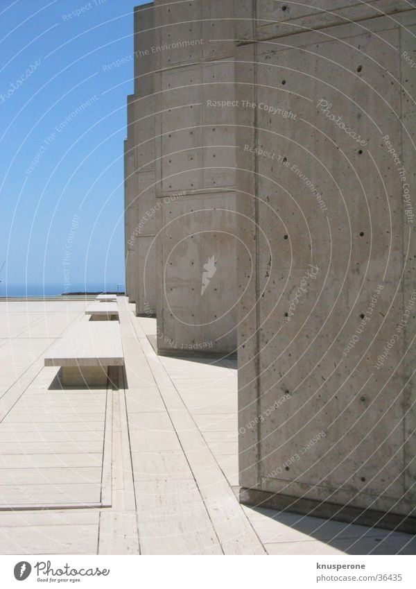 Salk_1 Beton Architektur International Style USA Kalifonien Salk Institute Louis Kahn