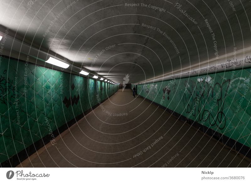 Spreetunnel Friedrichshagen - Fußgängertunnel am Großen Müggelsee, Berlin Friedrichshagen / Köpenick Tunnel Unterführung köpenick Großer Müggelsee Architektur