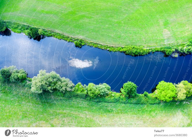 #Der Fluß von Oben 1 fluß fluss wasser luftbild natur trinkwasser drone geometrie bäume