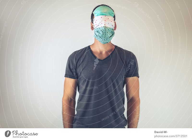 atemschutzmaske schützen Atemschutzmaske Maske Corona ängstlich sicherheit gesicht Schutz übertrieben