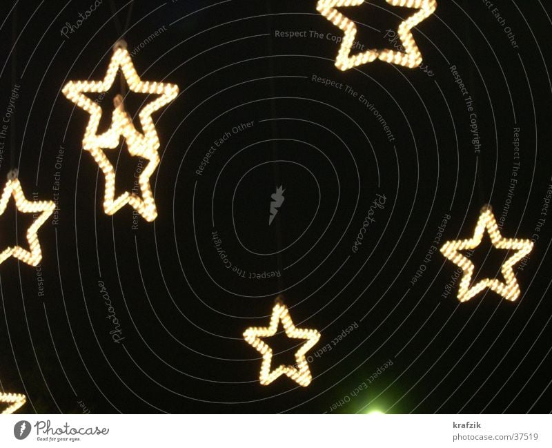 Sternenhimmel Nacht obskur Stern (Symbol) leuchtsterne Weihnachten & Advent Starruhm
